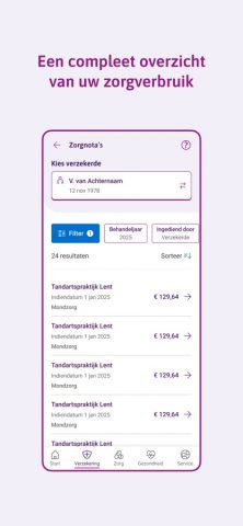 IZZ Zorgverzekering для iOS — скриншот 4