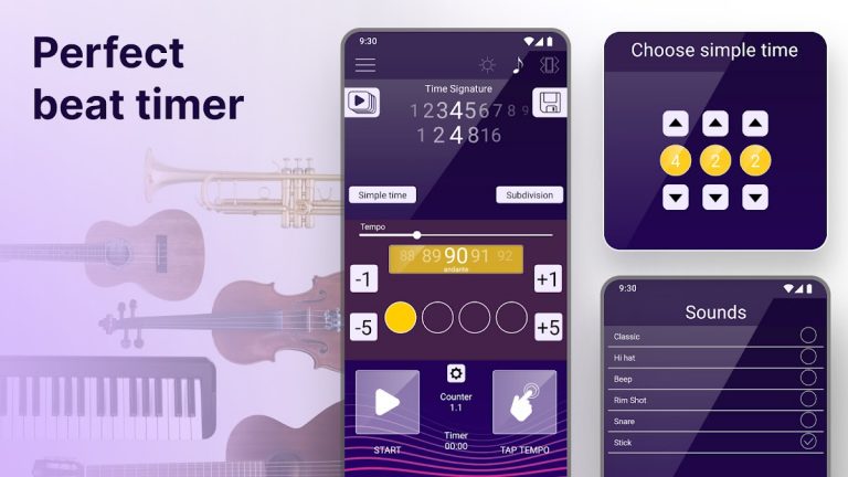 Идеальный метроном для Android — скриншот 2