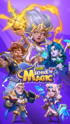 Idle Fantasy Magic School — скриншот 1