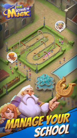 Idle Fantasy Magic School — скриншот 2