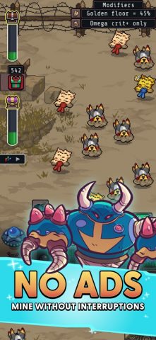 Idle Obelisk Miner для iOS — скриншот 1