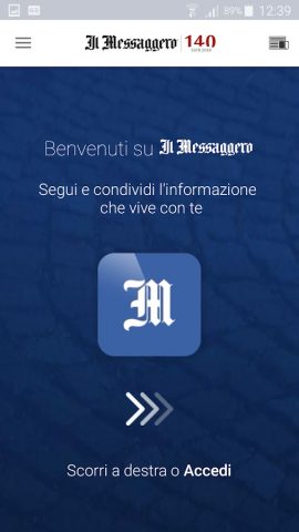 Il Messaggero для Android — скриншот 1
