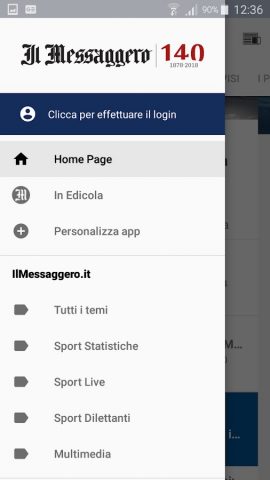 Il Messaggero для Android — скриншот 4