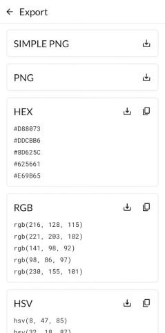 Image Color Picker для Android — скриншот 4