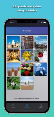 ImgBB Uploader для iOS — скриншот 2