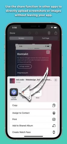 ImgBB Uploader для iOS — скриншот 4