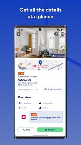 Immoweb – Real Estate для Android — скриншот 5