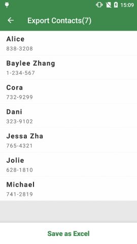 Импорт контактов для Android — скриншот 4
