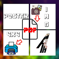 Imprimir imagen en 4 hojas PDF для Android