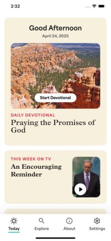 In Touch Ministries для iOS — скриншот 1