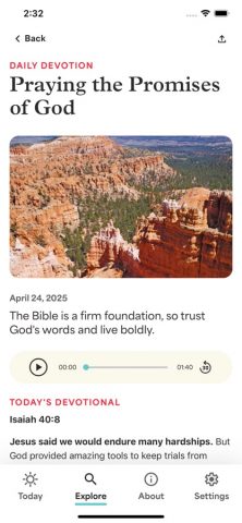 In Touch Ministries для iOS — скриншот 3