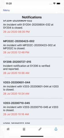 Incident Management System для iOS — скриншот 3