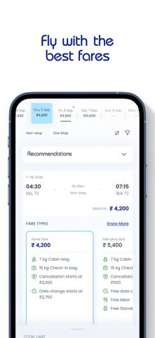 IndiGo: Flight Booking App для iOS — скриншот 4