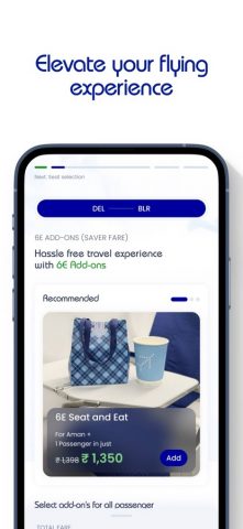 IndiGo: Flight Booking App для iOS — скриншот 5