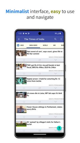 India News 24/7 для Android — скриншот 2