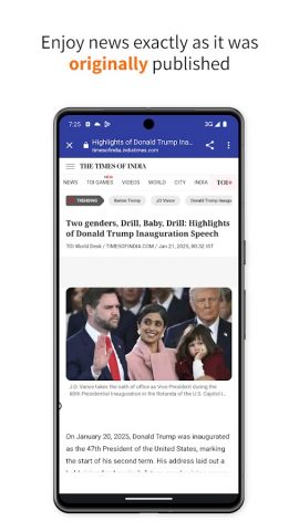 India News 24/7 для Android — скриншот 3