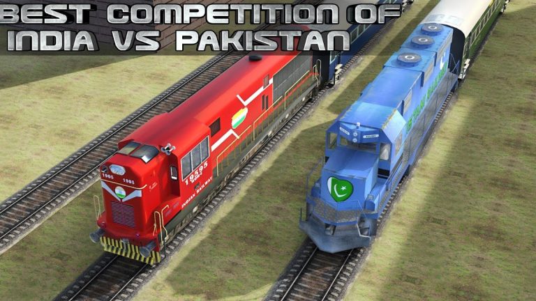 India VS Pakistan Train racing для Android — скриншот 5
