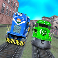 India VS Pakistan Train racing для Android