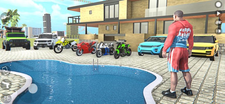 Indian Bike Driving Simulator для iOS — скриншот 2