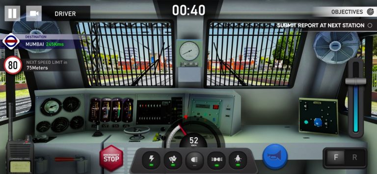 Indian Train Simulator для iOS — скриншот 1