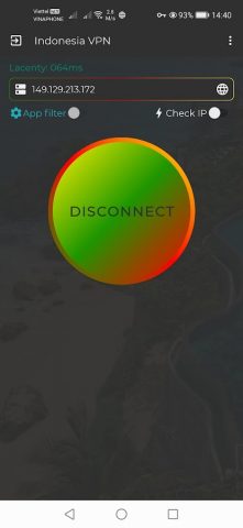 Indonesia VPN — ID VPN для Android — скриншот 2
