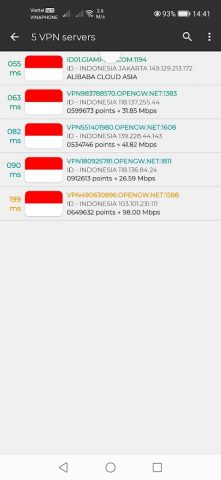 Indonesia VPN — ID VPN для Android — скриншот 4