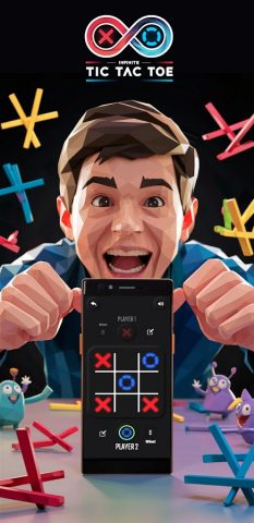 Infinite Tic Tac Toe для Android — скриншот 1