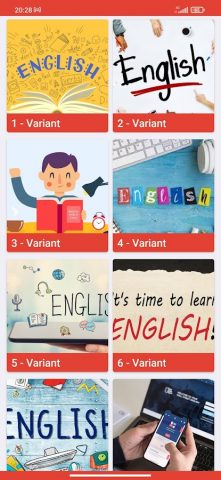 Ingliz tili fanidan Testlar для Android — скриншот 5