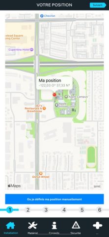 Installation parabole для iOS — скриншот 2