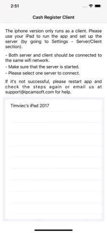 Instant Cash Register для iOS — скриншот 1