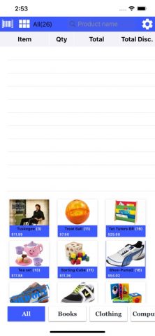 Instant Cash Register для iOS — скриншот 2