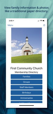 Instant Church Directory для iOS — скриншот 1