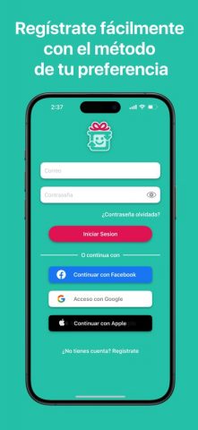 Intercambio de regalos для iOS — скриншот 1