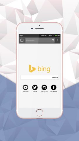 Internet Browser Explorer для Android — скриншот 3