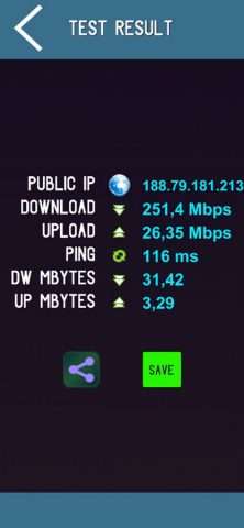 Internet Data Speed Meter для iOS — скриншот 2