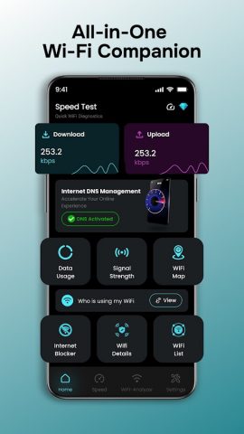Internet Fast Speed Test Meter для Android — скриншот 1