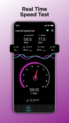 Internet Fast Speed Test Meter для Android — скриншот 2