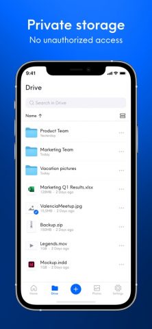 Internxt для iOS — скриншот 2