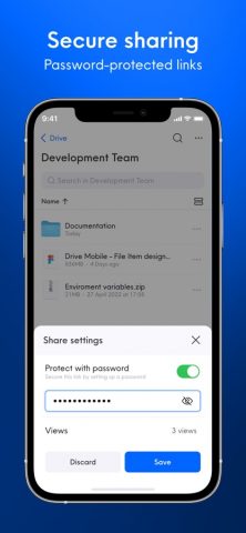 Internxt для iOS — скриншот 3