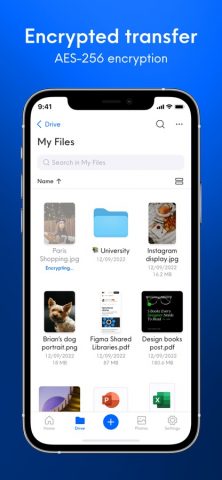 Internxt для iOS — скриншот 4