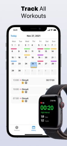 Interval Timer — Tabata Timer для iOS — скриншот 4