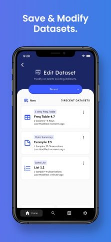 IntroStat — Statistics Solver для iOS — скриншот 4
