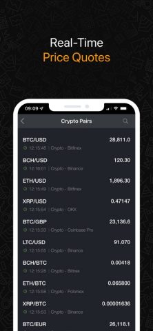 Investing.com — Криптовалюты для iOS — скриншот 5