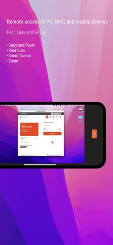 Iperius Remote Desktop для iOS — скриншот 1