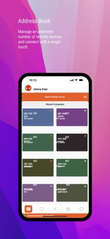 Iperius Remote Desktop для iOS — скриншот 2