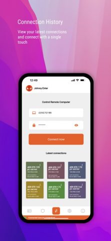 Iperius Remote Desktop для iOS — скриншот 3