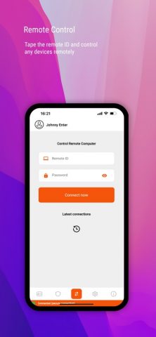 Iperius Remote Desktop для iOS — скриншот 4