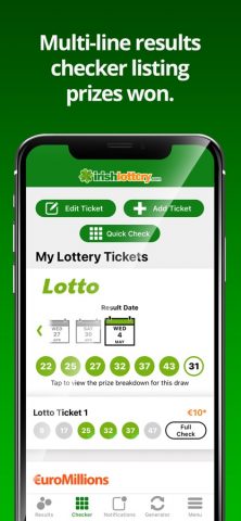 Irish Lottery — Results для iOS — скриншот 4