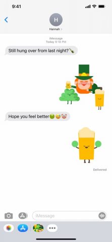 Irishmoji для iOS — скриншот 2