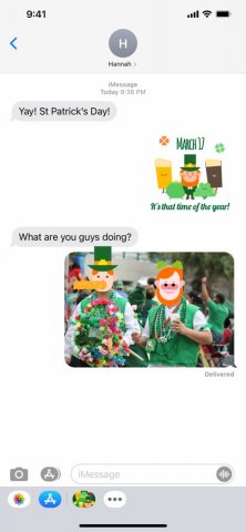 Irishmoji для iOS — скриншот 3